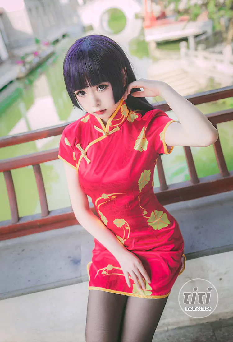 巧克力小圆面包 – NO.003 五更琉璃 新春旗袍 [22P-204MB]