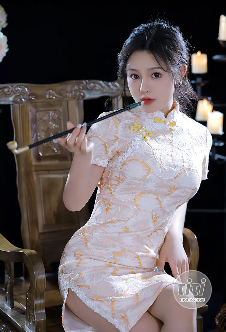 桃暖酱 – NO.14 (2月会员) 旗袍白月光 [60P-486MB]