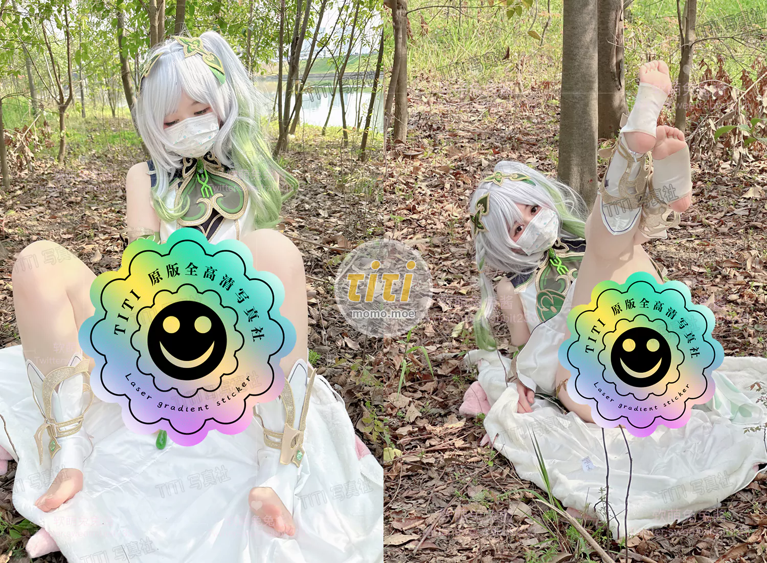 软萌兔兔酱– NO.002 草神纳西妲[29P+1V-856MB] – Titi 社