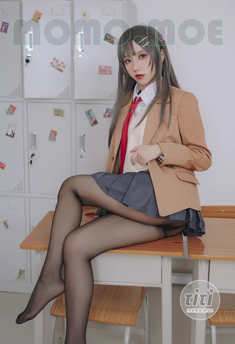 果咩酱w – NO.043 麻衣校服 [30P-228M]