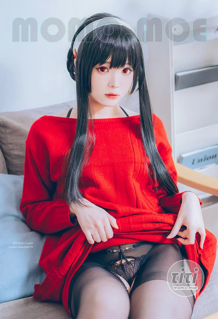霜月shimo – NO.094 Yor Forger Red Sweater [15P-146M]
