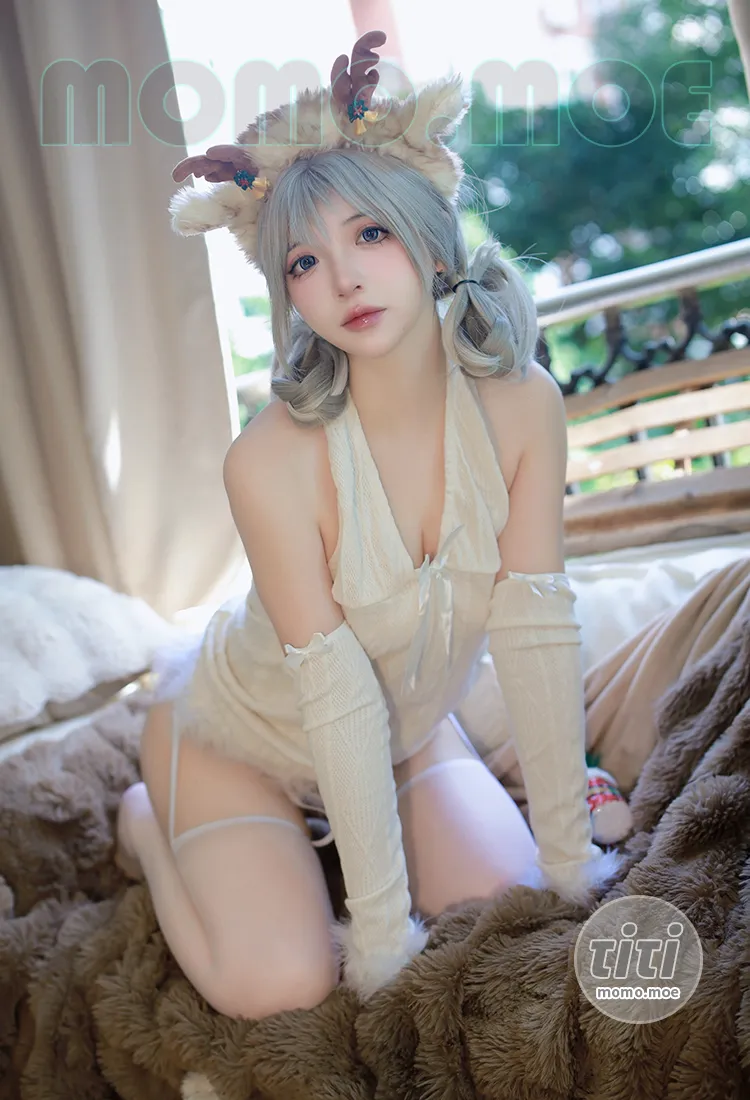 疯猫ss – NO.133 圣诞特典&白色毛衣 [98P+1V-273MB]