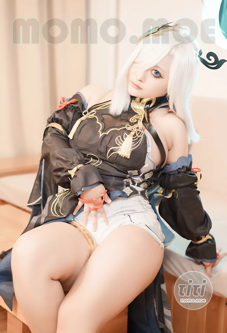 洛璃 LoLiSAMA – NO.056 申鹤 [83P+1V-576MB]