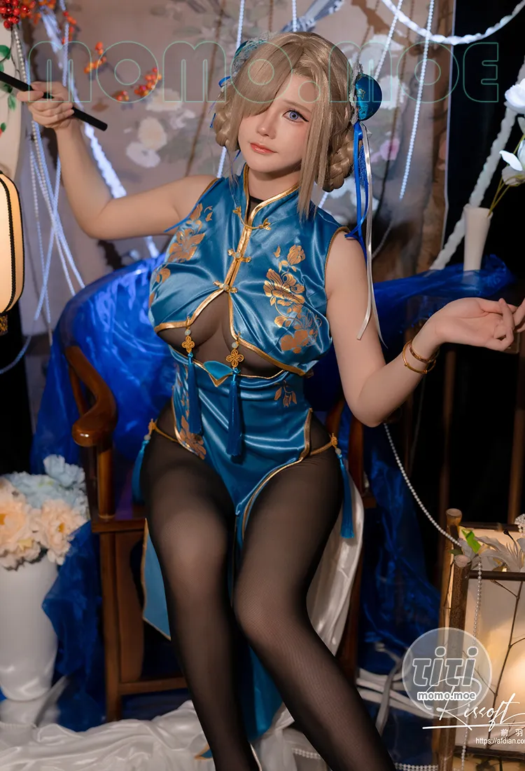 前羽rr – NO.034 明日奈同人旗袍 [55P-352MB]