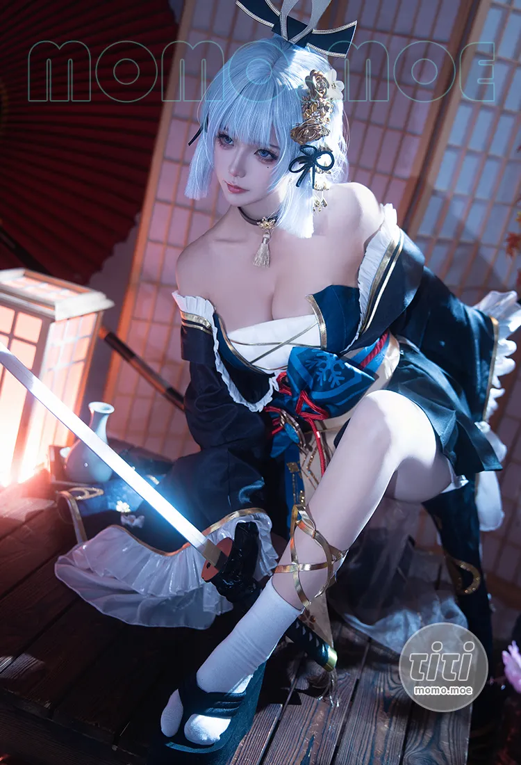 Seya-狮砸 – NO.023 原神 神里绫华·霜刃 [12P-195M]