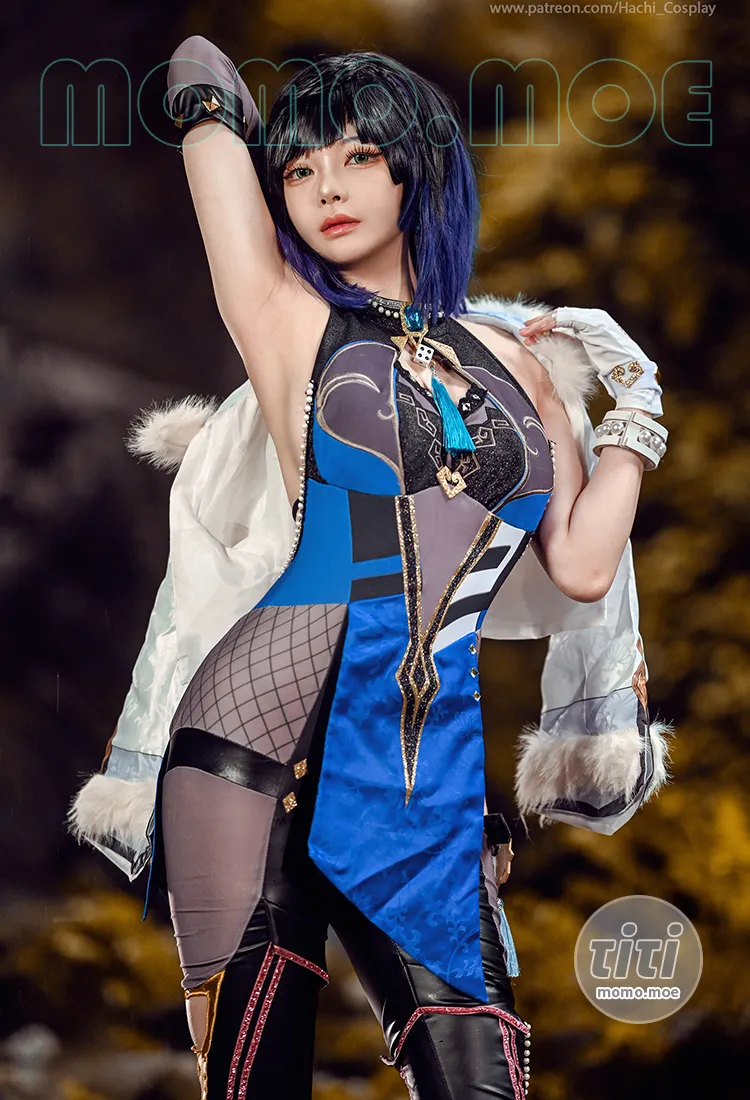 Hachi小芭 – NO.019 Yelan Genshin Impact [40P-104M]