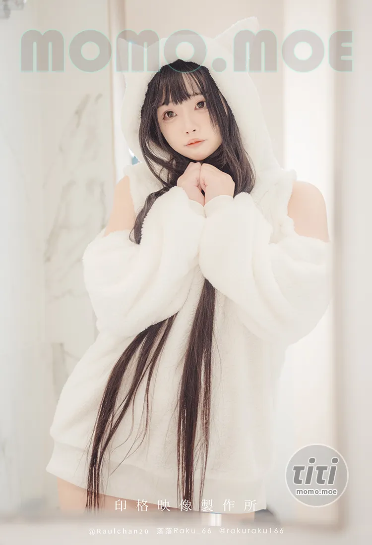 落落Raku_66 – NO.041 白衣小猫Kitten [53P-522MB]