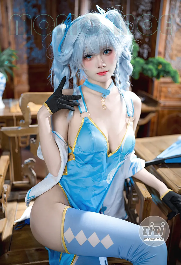 九柒喵 – NO.014 翠雀媚 [34P-763MB]