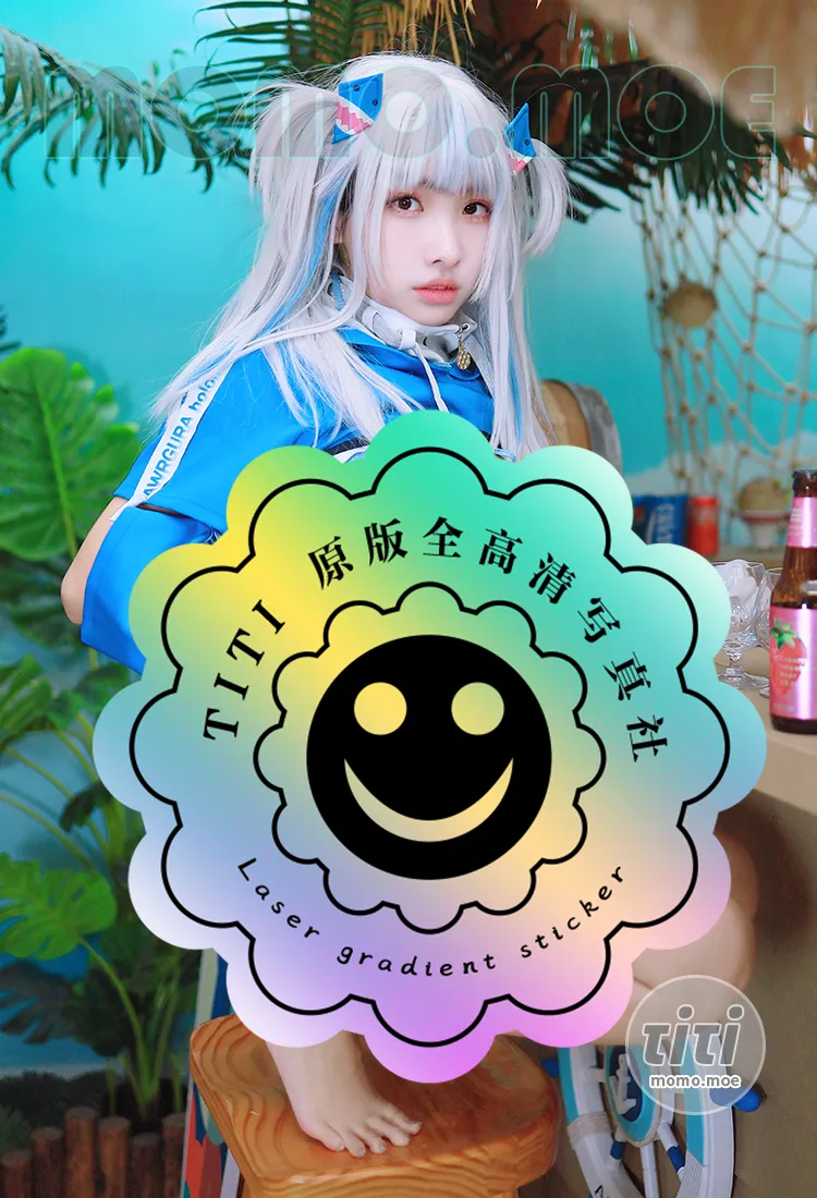 慕慕Momo – NO.013 Gura 鲨鱼制服?? [57P-388MB]