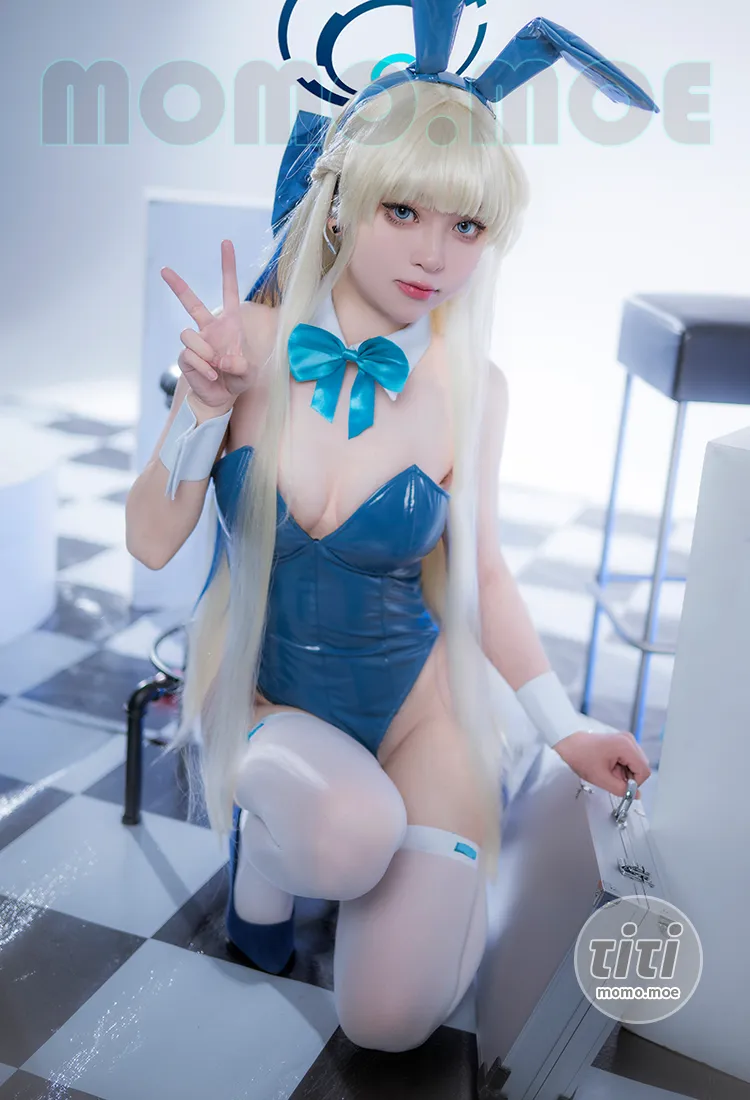 矢量鱼 – NO.009 时兔女郎 [19P-208MB]