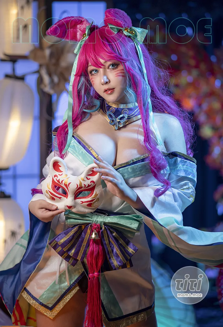 KANEKO_咔喵 – NO.035 英雄联盟 灵魂莲华 阿狸 [17P+1V-541M]