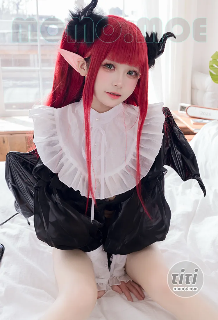 九柒喵 – NO.017 更衣人偶坠入爱河 魅魔利兹 [40P-143M]