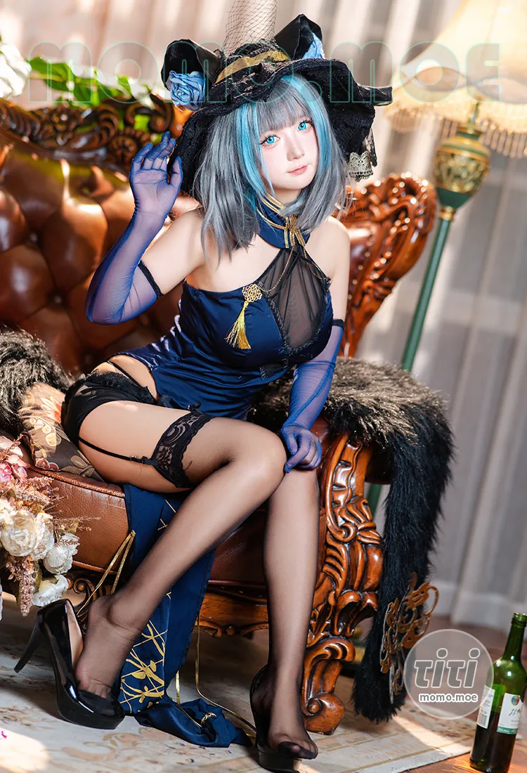 喜欢爱理吗 – NO.008 柴郡旗袍 [36P-264M]