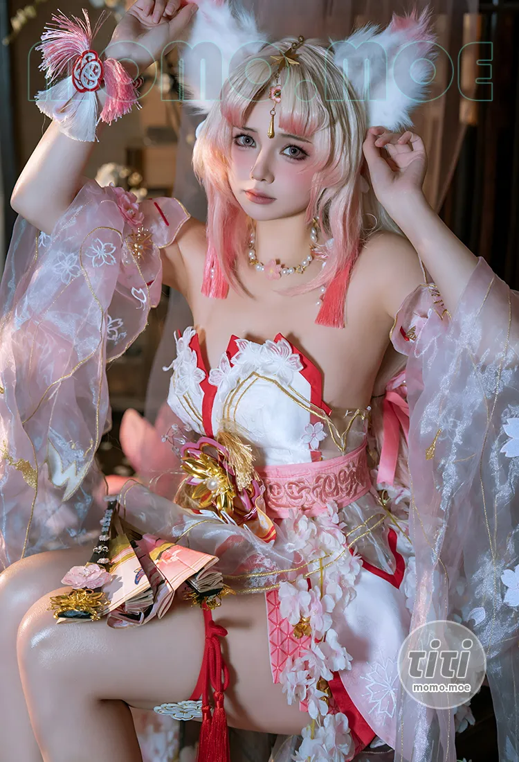 七月喵子 – NO.048 胡桃 [50P-621M]