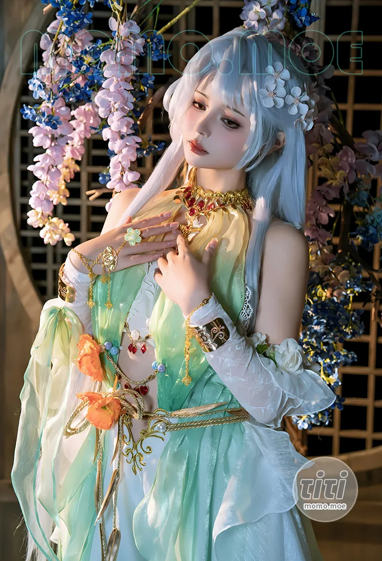 七月喵子 – NO.049 殷紫萍 [55P-595M]