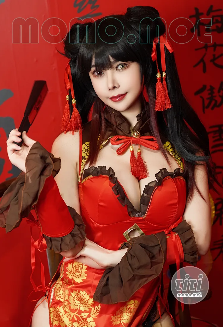 亚马逊鲶鱼 – NO.017 时崎狂三 旗袍 [25P-379M]