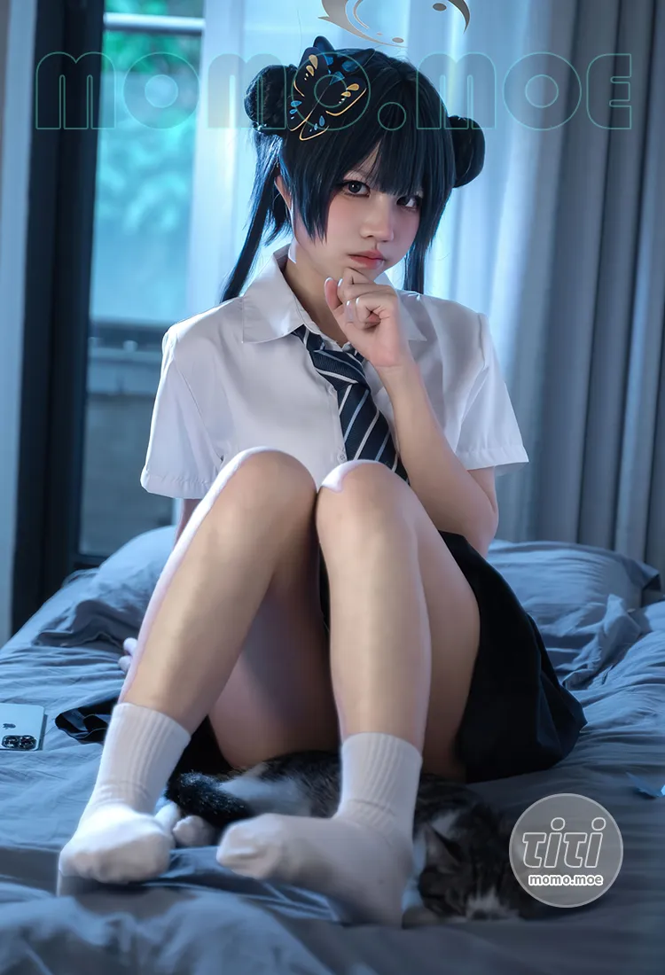 清水凪 – NO.001 蔚蓝档案 龙华妃咲 JK [52P-526MB]