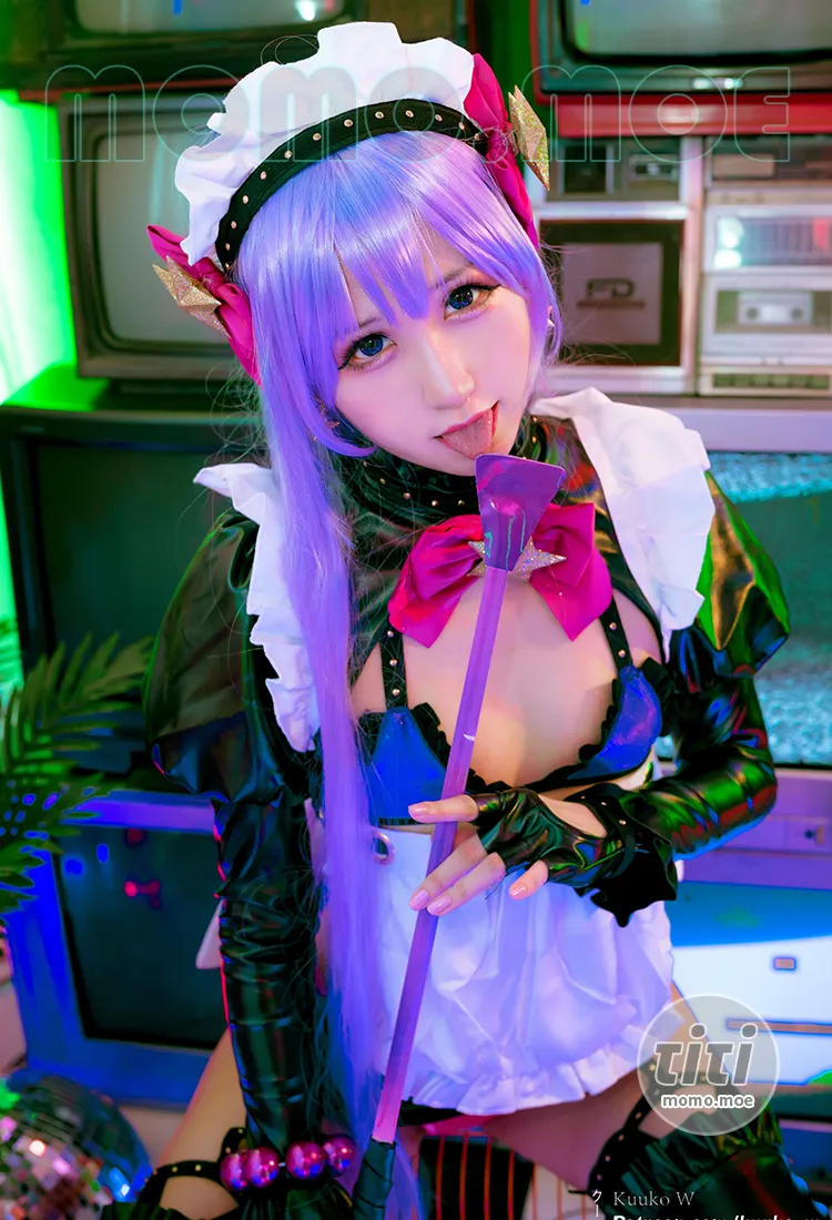 Kuuko W – NO.217 BB maid [30P-438MB]