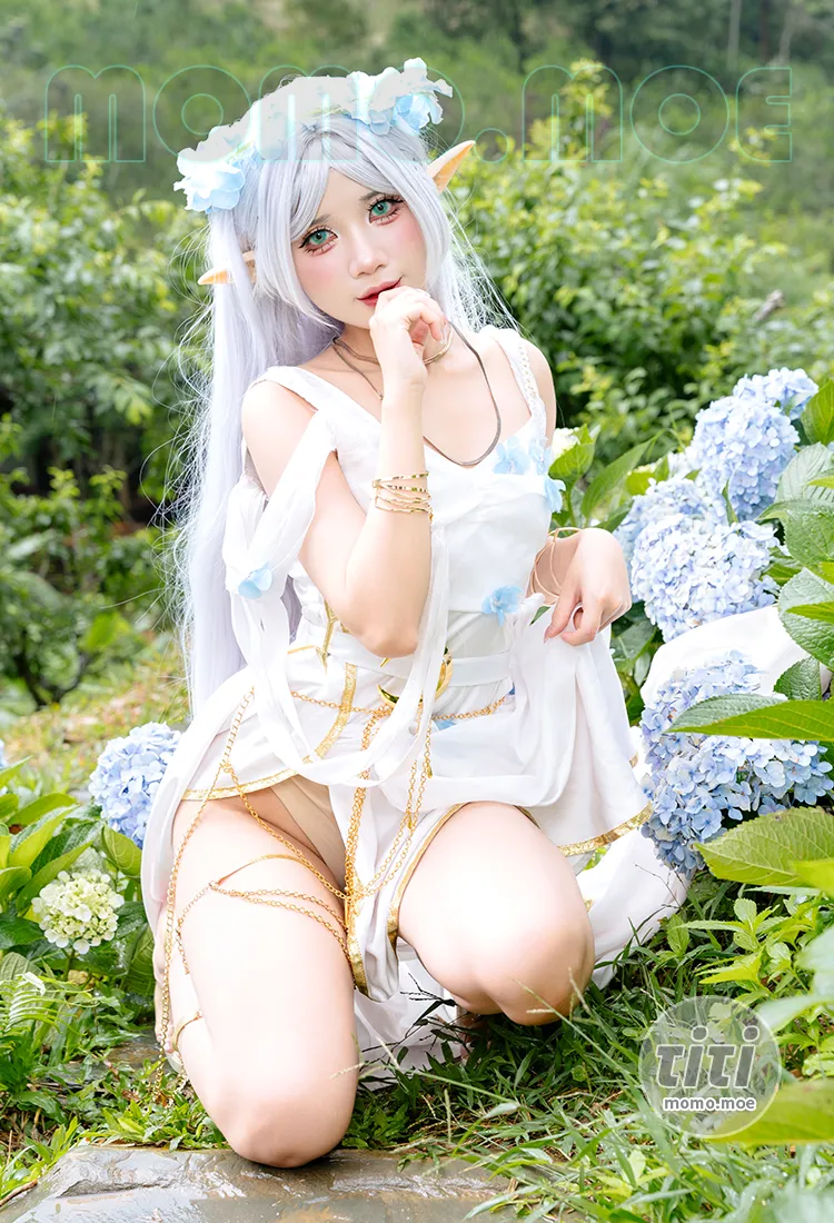 PoppaChan – NO.066 Frieren Blue Valley Dress [78P+9V-1.34GB]