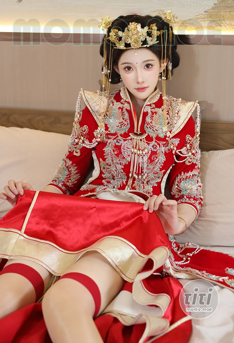 梨霜儿 – NO.004 新娘红装 [113P-2.30GB]