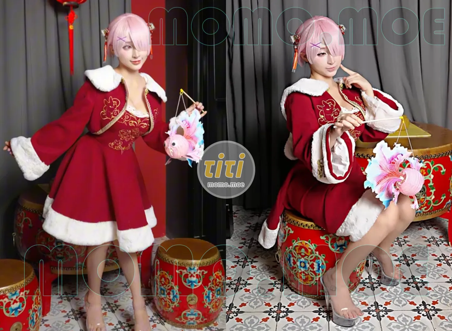 Yuumeilyn – NO.026 拉姆 旗袍 [2V+190M] – Titi 社