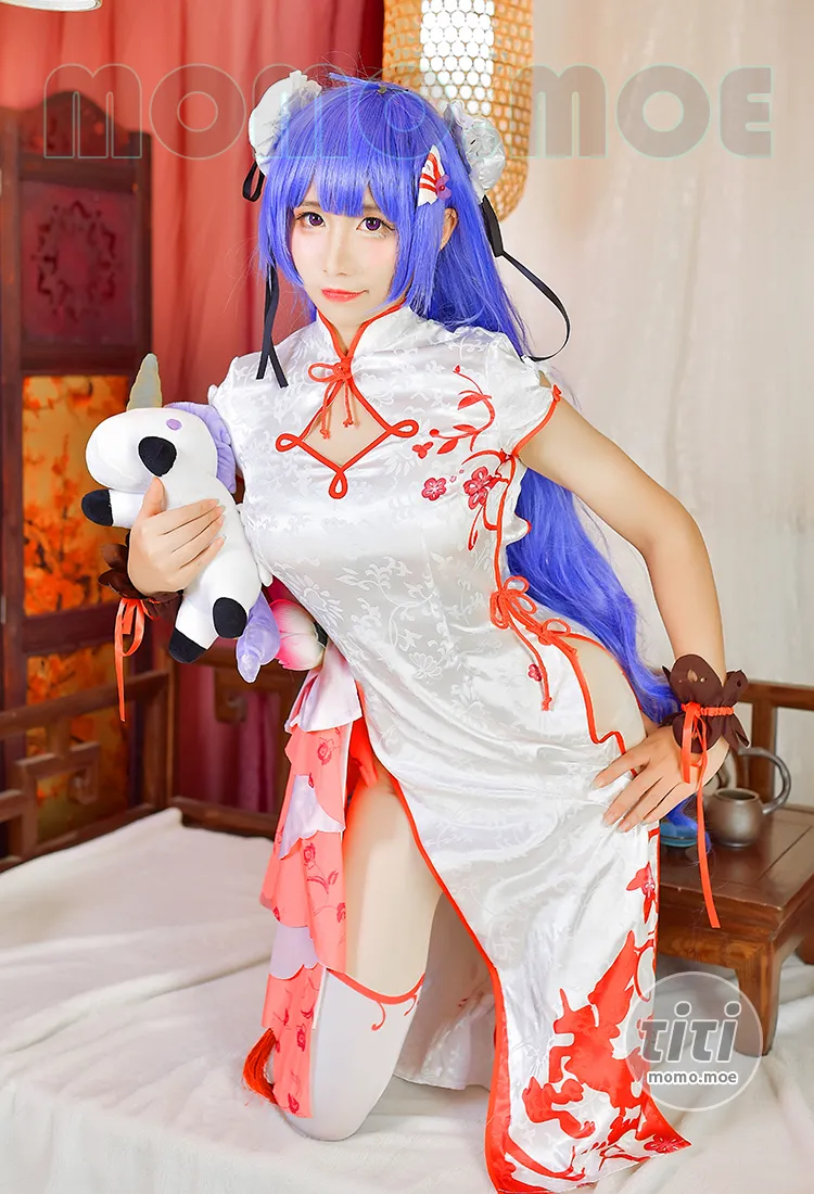 九曲Jean – NO.100 独角兽旗袍 [9P-67M]