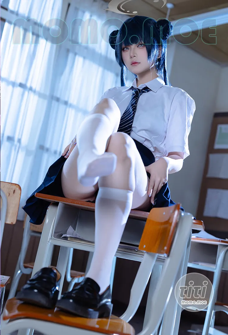 屿鱼 – NO.061 蔚蓝档案 妃咲JK [61P-798M]