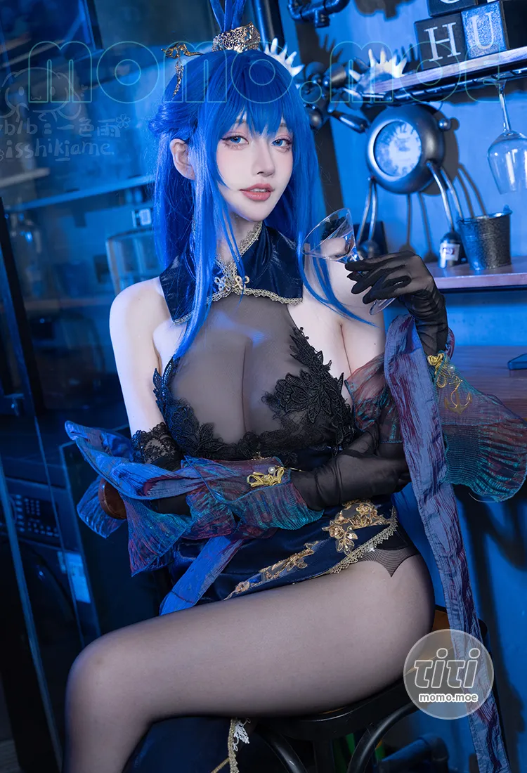 一色雨 – NO.004 碧蓝航线 新泽西 月下起舞 [20P+1V-1.18GB]