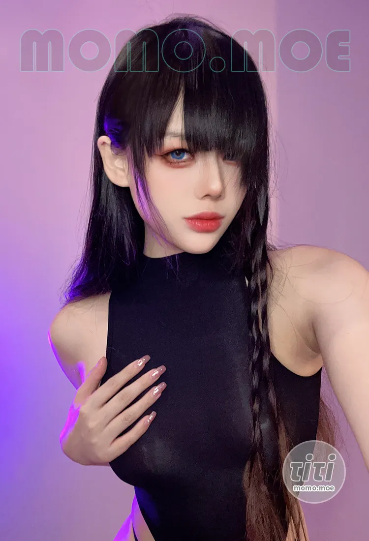 九言 – NO.106 黑丝紧身衣 [22P+6V-201M]