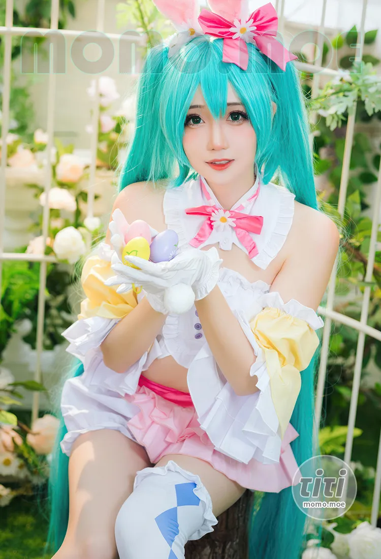 焖焖碳 – NO.049 VOCALOID 初音未来 复活节兔子 [22P-162M]