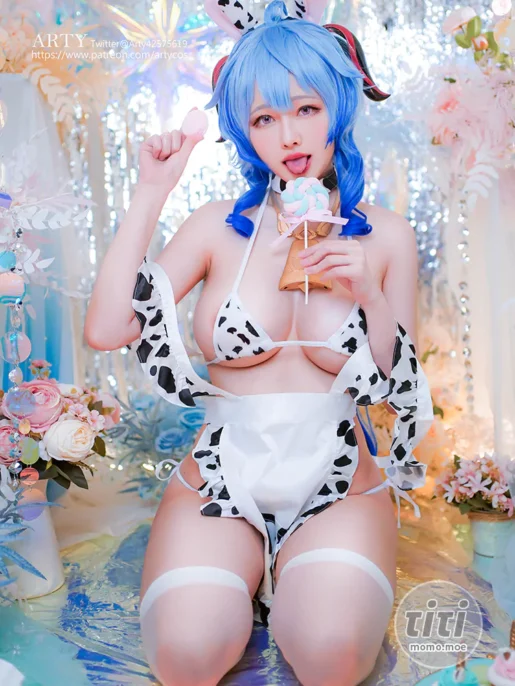 Arty亚缇(Arty Huang) Ganyu Cow [52P-611MB]