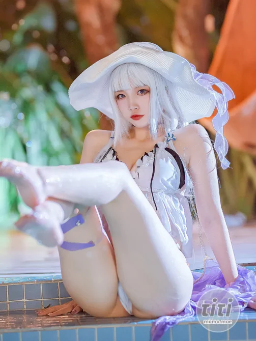 二佐Nisa – NO.135 碧蓝光辉泳装[39P-289MB]