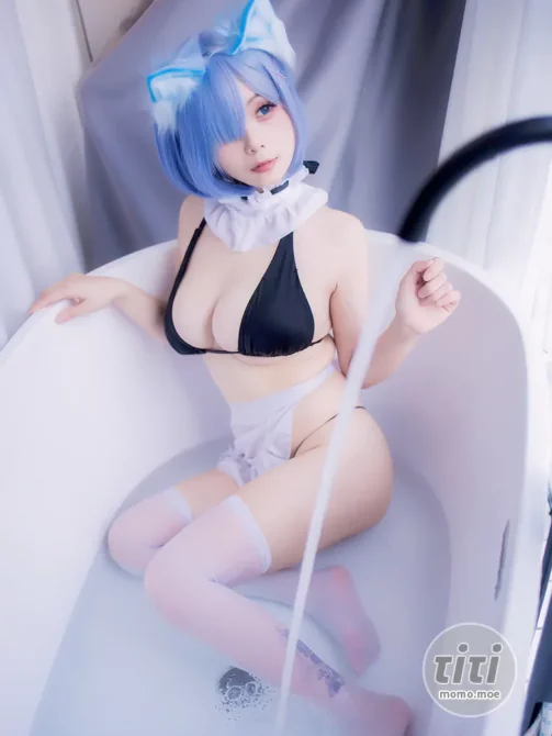 末夜787 – NO.10 蕾姆女仆泳装 [47P-407M]