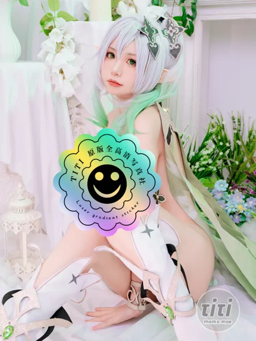 爆机少女喵小吉 NO.060 原神-纳西妲(23年1月T3完整版) [86P2V-2.38G]