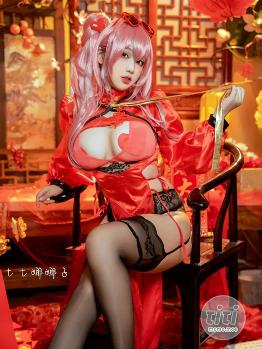 七七娜娜子 – NO.007 布莱默顿新春旗袍 [108P+6V-392M]