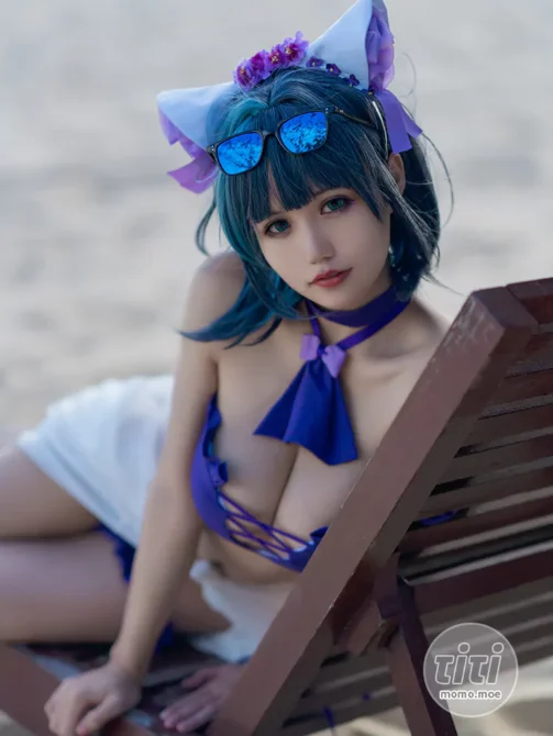 小仓千代w – NO.43 1月舰长 柴郡泳装 [22P-111.21 MB]