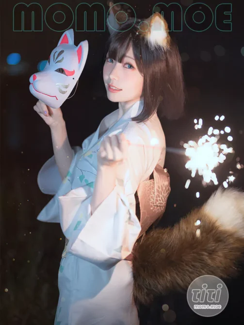 ElyEE子 – NO.135 23.July C-Dongitsune ~Yukata 浴衣狐 [26P+1V-131MB]