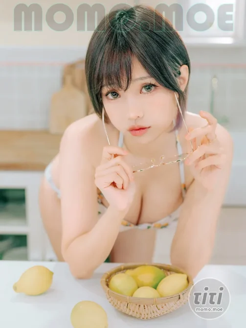 ElyEE子 – NO.141 2023.august C-檸檬泳裝 Lemon Swimsuit [31P-113MB]