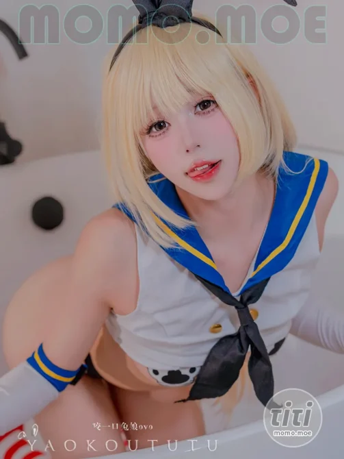 黏黏团子兔 – NO.100 (咬一口兔娘) 10月订阅 岛风的修整