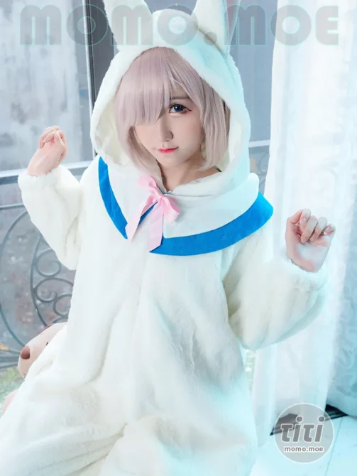 Kuuko W – NO.197 Mashu Kigurumi Pajama FGO [35P-61MB]