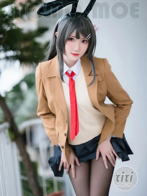 瓜希酱 – NO.122 樱岛麻衣 校服 [20P-68M]