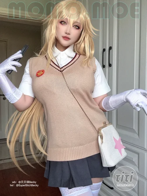 贝贝琪Becky – NO.005 食蜂操祈体操服 [10P-19MB]