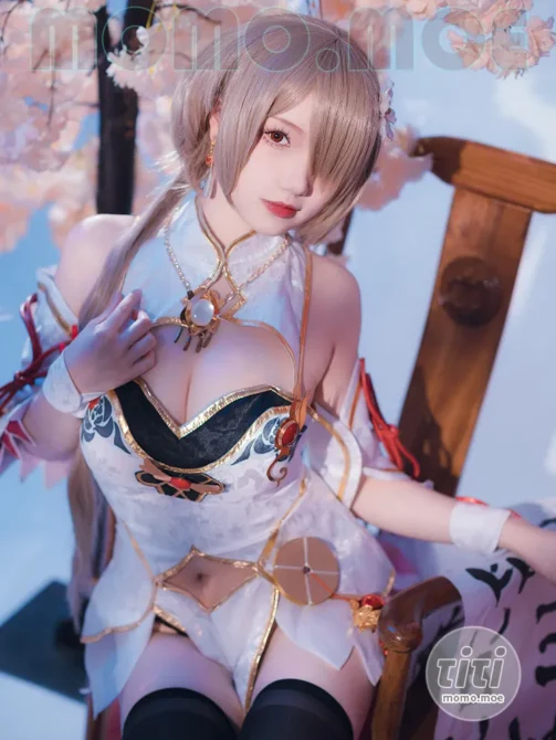 雪晴Astra – NO.43 崩坏3 丽塔·浣溪沙旗袍 [56P+5V-285MB]