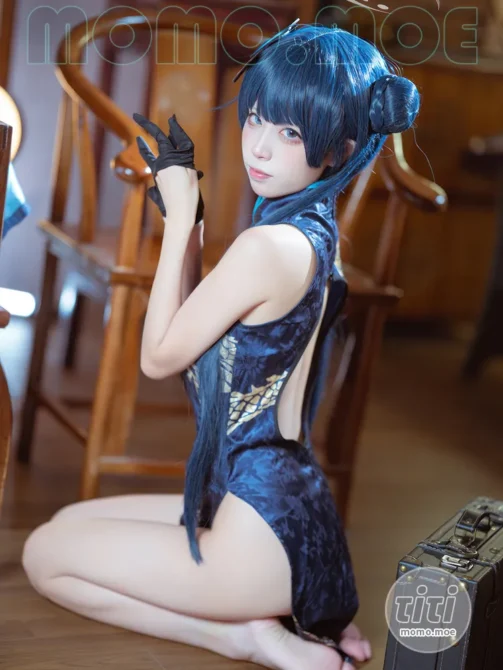 是三不是世w – NO.30 碧蓝档案 妃咲旗袍 [37P-302MB]