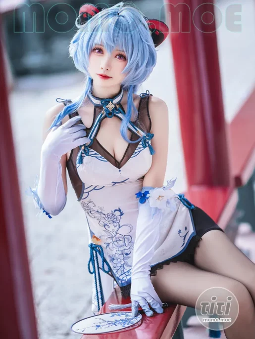 大大卷卷小卷 – NO.029 原神甘雨 旗袍 [18P-83MB]