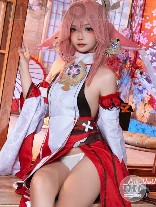 AikoUwU – NO.002 Yae Miko – Genshin Impact [32P+1V-404MB]