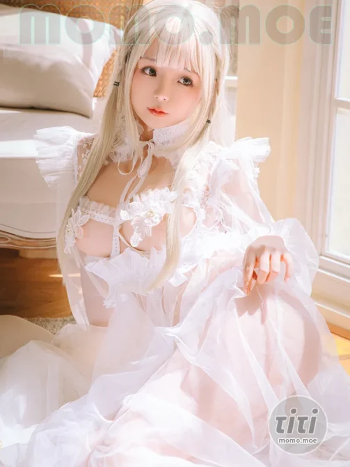 日奈娇 – NO.144 白纱衣 [136P+4V-0.98GB]