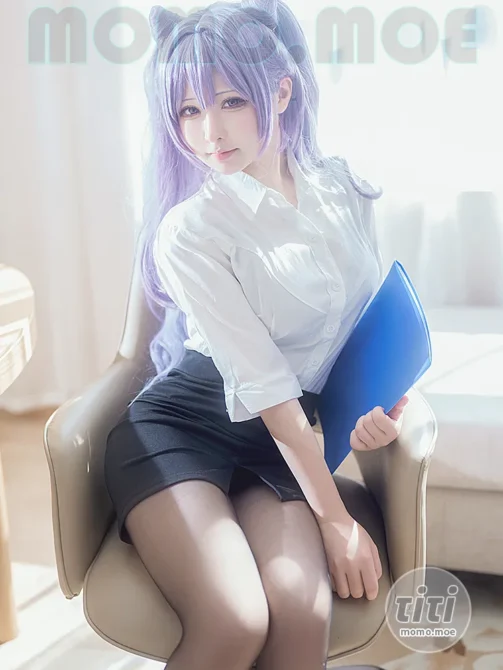 樱梨梨 – NO.004 刻晴秘书 [23P-165MB]