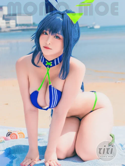 洛璃 LoLiSAMA – NO.062 热恋的盛夏 花园泳装 [66P-287MB]