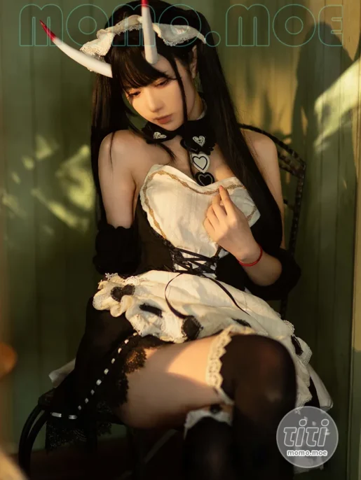 Shika小鹿鹿 – NO.113 能代女仆 [44P-193M]